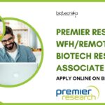 Premier Research WFH/Remote Biotech Research Associate Job