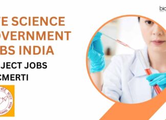 Life Science Government Jobs India