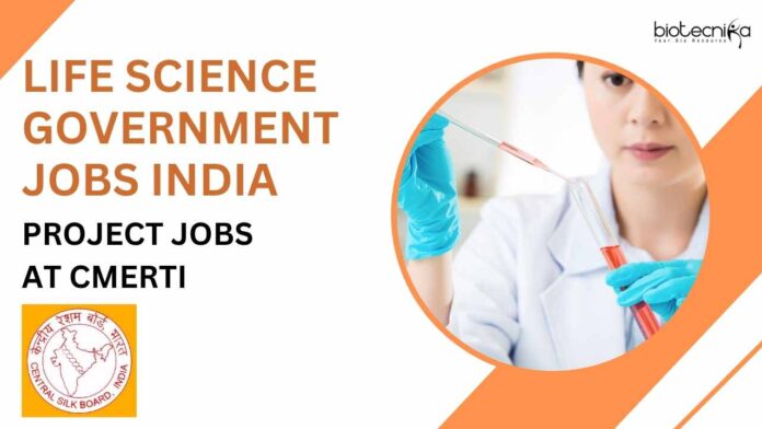 Life Science Government Jobs India