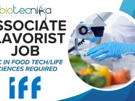 Associate Flavorist Job at IFF Gurugram – Apply Now!