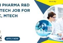 Sun Pharma R&D Biotech Job For MSc, MTech - Apply Online