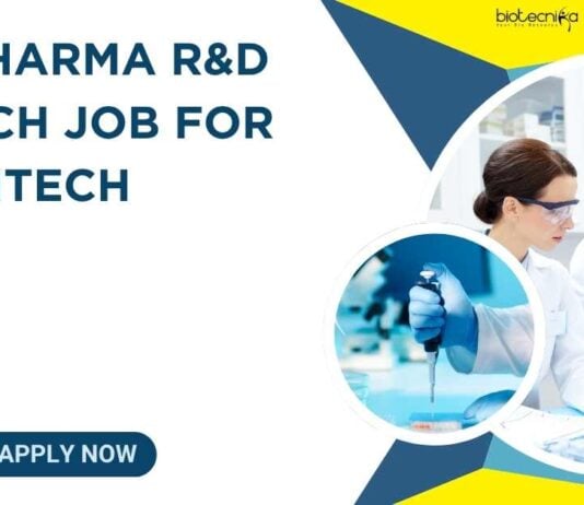 Sun Pharma R&D Biotech Job For MSc, MTech - Apply Online