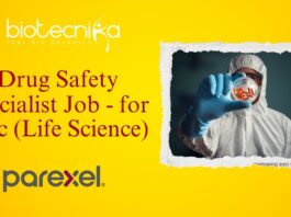 Drug Safety Specialist Job