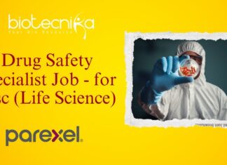 Drug Safety Specialist Job