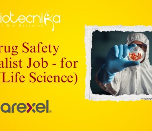 Drug Safety Specialist Job