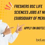 Freshers BSc Life Sciences Jobs at Nuvo.AI