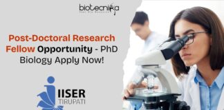PhD Biology Job at IISER Tirupati - Apply Now for PDRF!
