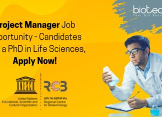 Project Manager Job Opportunity - Candidates with a PhD in Life Sciences, Apply Now!