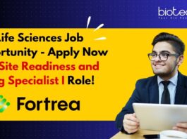 Life Sciences Job Opportunity - Apply Now for Site Readiness and Reg Specialist I Role!