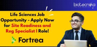 Life Sciences Job Opportunity - Apply Now for Site Readiness and Reg Specialist I Role!