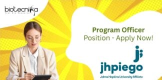 Program Officer Position - Apply Now!