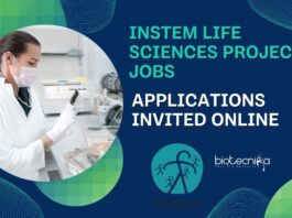 inStem Life Sciences Project Jobs