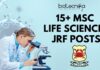 15+ MSc Life Sciences JRF Posts at Chittaranjan National Cancer Institute (CNCI)