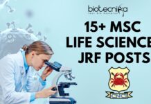 15+ MSc Life Sciences JRF Posts at Chittaranjan National Cancer Institute (CNCI)
