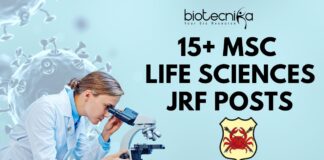15+ MSc Life Sciences JRF Posts at Chittaranjan National Cancer Institute (CNCI)