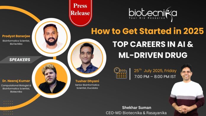 AI & ML Careers - Explore top careers in Drug Discovery