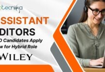 Assistant Editor Jobs at Wiley – PhD Candidates Apply Now