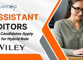 Assistant Editor Jobs at Wiley – PhD Candidates Apply Now