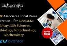 Freshers Jobs at Avantor - BSc/MSc Life Sciences Apply Online