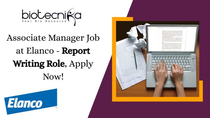 Associate Manager Job at Elanco