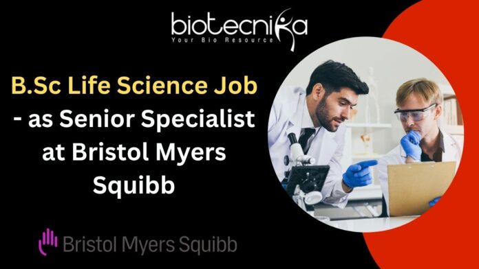 B.Sc Life Science Job