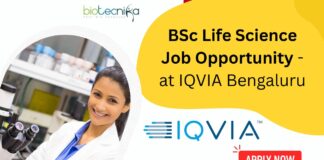 BSc Life Science Job Opportunity (1)