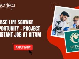 BSc Life Science Opportunity