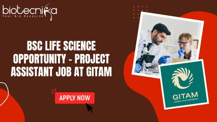 BSc Life Science Opportunity