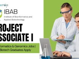 Bioinformatics & Genomics Jobs | MSc Biotech Graduates Apply at IBAB