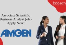 Associate Scientific Business Analyst Job - Apply Now!