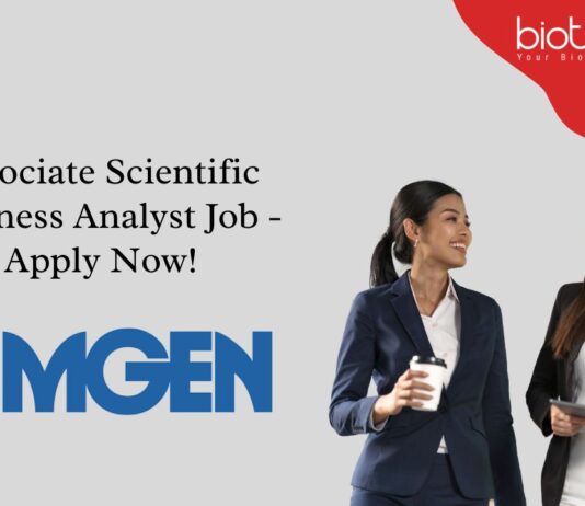 Associate Scientific Business Analyst Job - Apply Now!