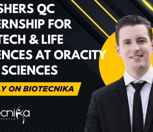 Freshers QC Internship For Biotech & Life Sciences