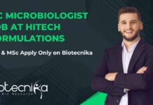 QC Microbiologist Job at Hitech Formulations