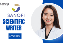 Scientific Writer job at Sanofi