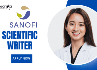 Scientific Writer job at Sanofi