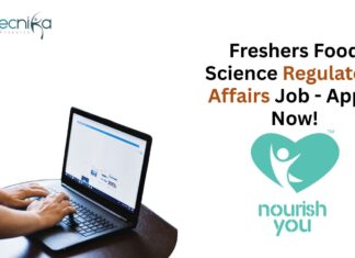 Freshers Food Science Regulatory Affairs Job - Apply Now!