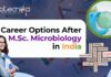 Career Options After MSc Microbiology in India Career Options After M.Sc. Microbiology in India