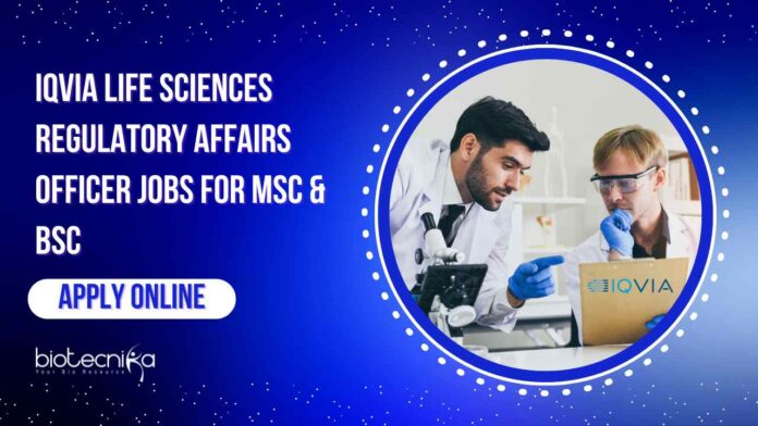 BSc Life Science Job Vacancies in IQVIA