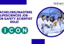 BSc & MSc Life Sciences Jobs
