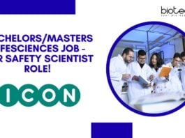 BSc & MSc Life Sciences Jobs