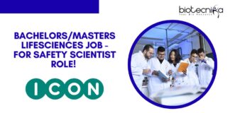 BSc & MSc Life Sciences Jobs