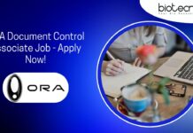 CQA Document Control Associate Job - Apply Now!