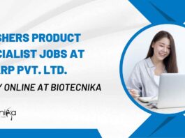 Fresher Life Science Job at Rivarp Pvt. Ltd., Product Specialist