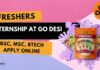 Freshers Food Tech Internship