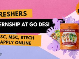 Freshers Food Tech Internship