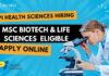 MSc Biotech Job Vacancies
