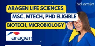 MSc Biotechnology Latest Jobs