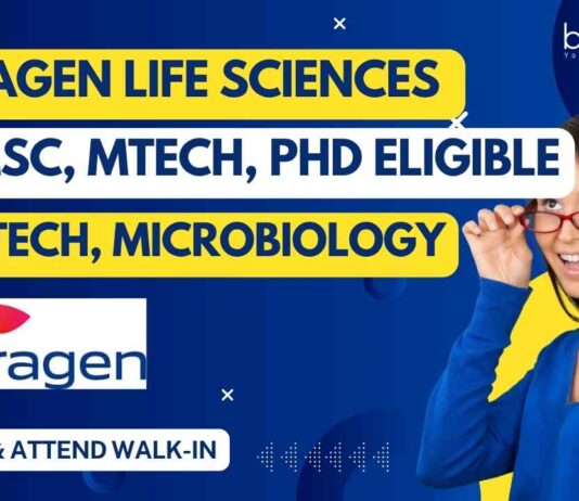 MSc Biotechnology Latest Jobs
