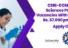CCMB Project Recruitment 2025