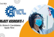 CSIR-NCL Project Associate-I Job Role in Proteomics – MSc Biotech Candidates Apply Now